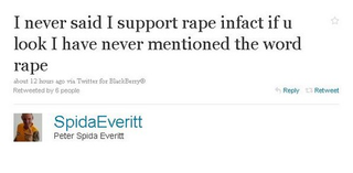 Illustration for article titled Ex-Footballer Blames The Victim—Via Twitter—In Alleged Assault